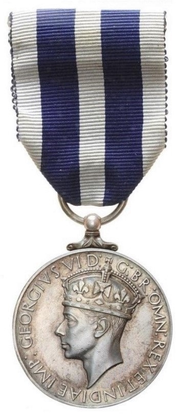 Insignia of the King's Police Medal